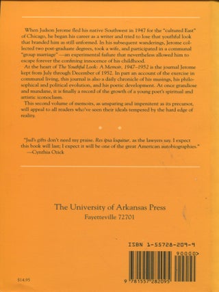 The Youthful Look; a memoir, 1947-1952