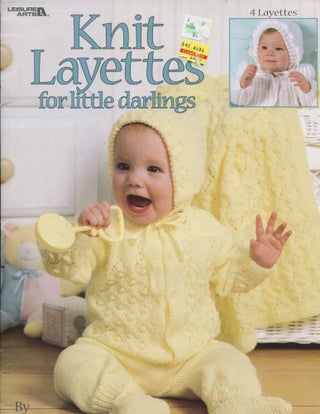 Item #9280 Knit Layettes for Little Darlings; Leisure Arts 3208. Carole Prior