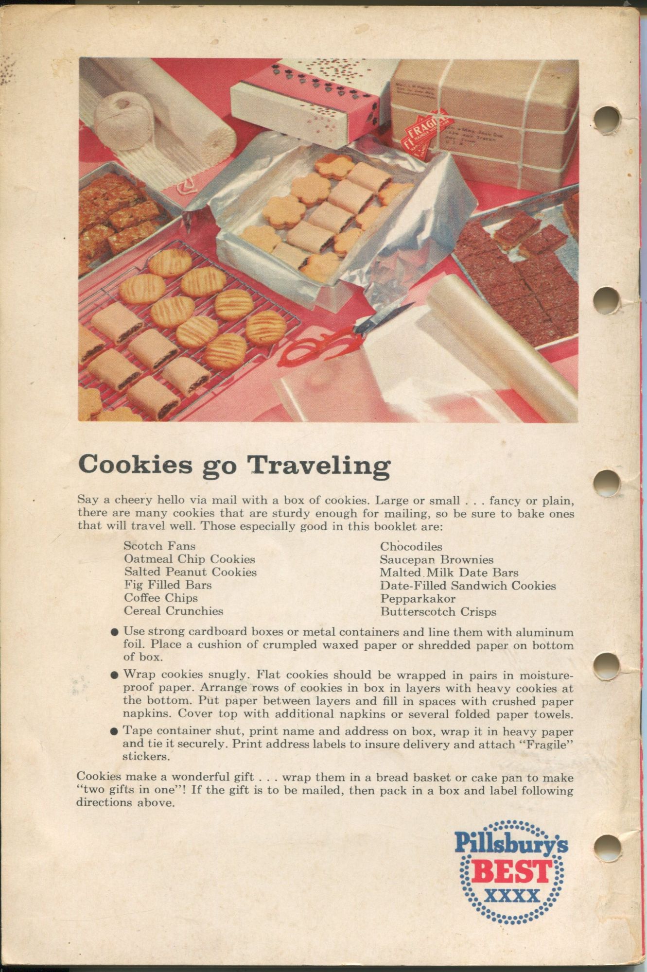 Pillsbury's Best Butter Cookie Cookbook; recipes from the Bake-Off