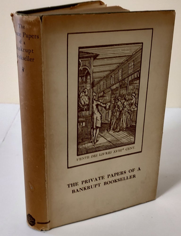 Item #9395 The Private Papers of a Bankrupt Bookseller. William Young Darling.