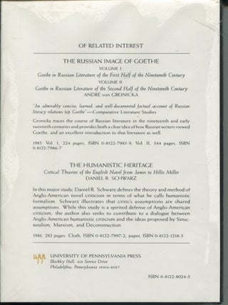 Beyond Enchantment; German idealism and English romantic poetry