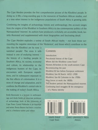 The Cape Herders; a history of the Khoikhoi of Southern Africa