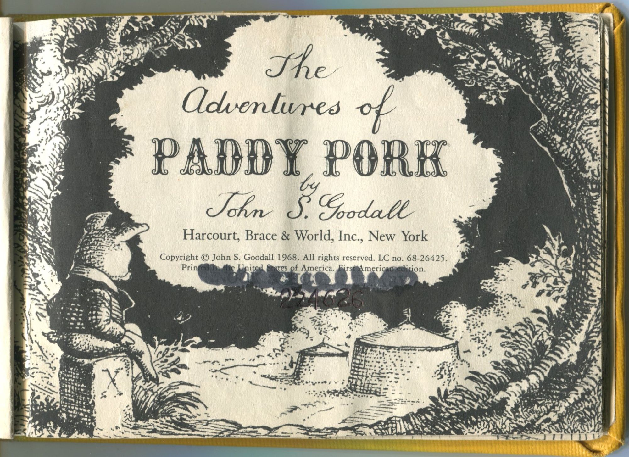 The Adventures of Paddy Pork by John S. Goodall on Wayside Books