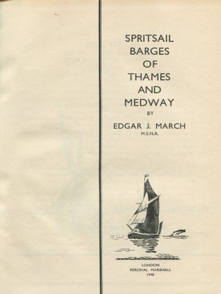 Spritsail Barges of Thames and Medway